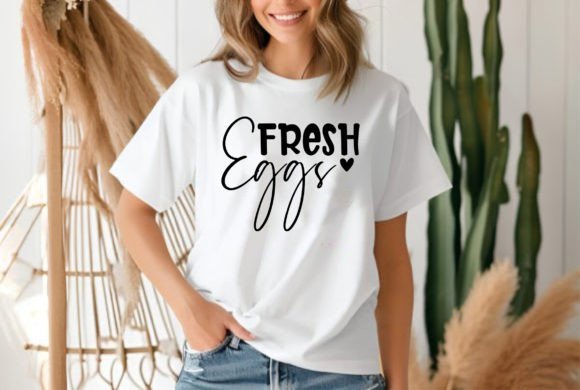 Fresh Eggs Graphics for T-Shirt Designs