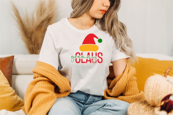 Grammy Claus Graphics and T-Shirt Designs