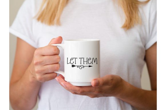 Let Them T-Shirt Graphics for Digital Publishing