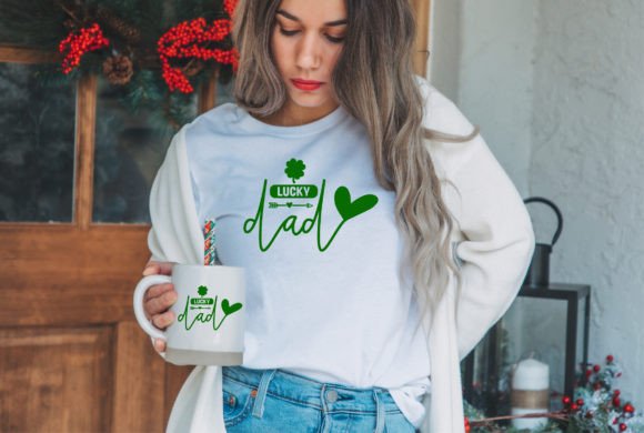 Lucky Dad Graphics for T-Shirt Designs