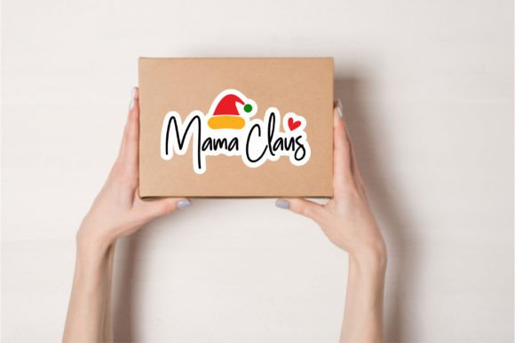 Mama Claus Graphics for T-Shirt Designs