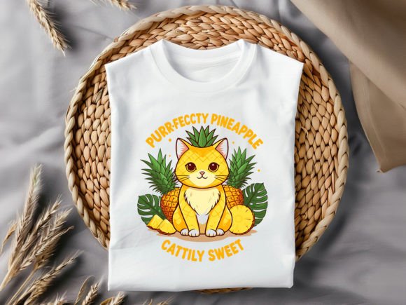 Purr-feccty Pineapple T-Shirt Graphics Review