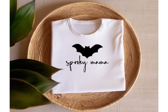 Spooky Mama: A Graphic Design Asset for T-Shirt Graphics & Branding