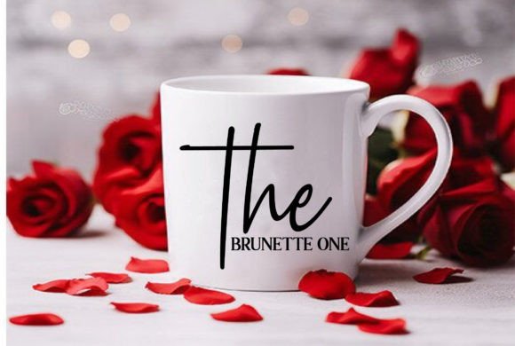 The Brunette One: Graphics for T-Shirt Designs